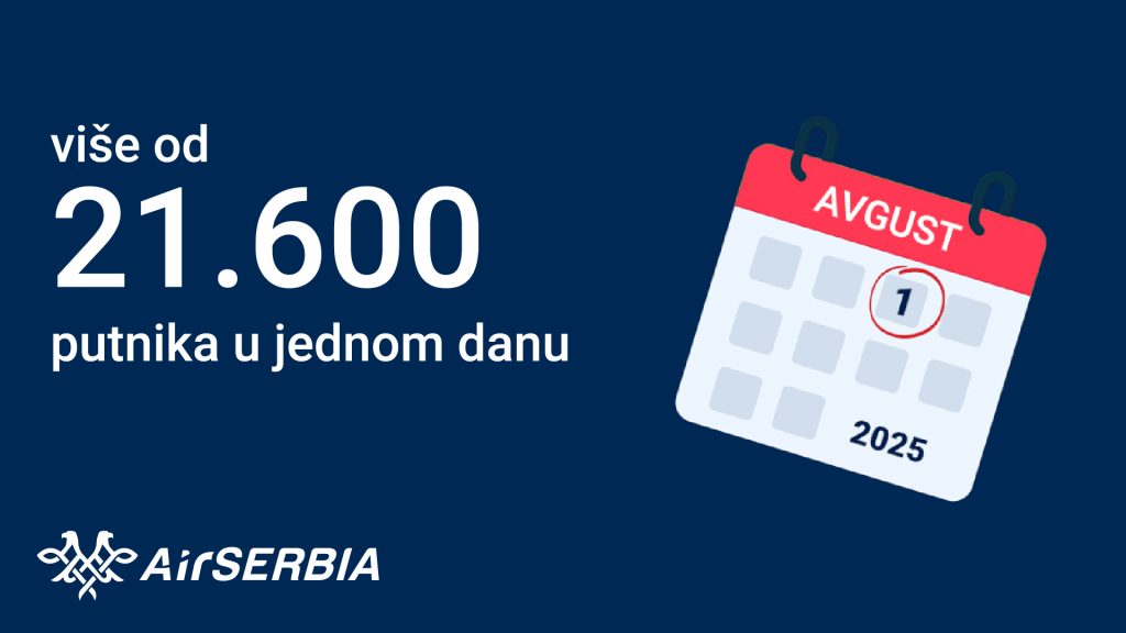 ISTORIJSKI REZULTAT ER SRBIJE NAJVEĆI BROJ PREVEZENIH PUTNIKA U JEDNOM DANU