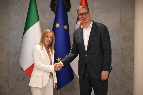 Vucic i Meloni