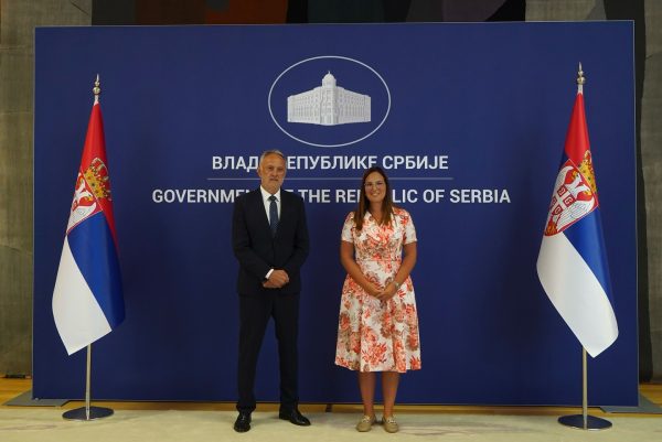 ministar Gajic i ministarka Pavkov potpisivanje sporazuma4