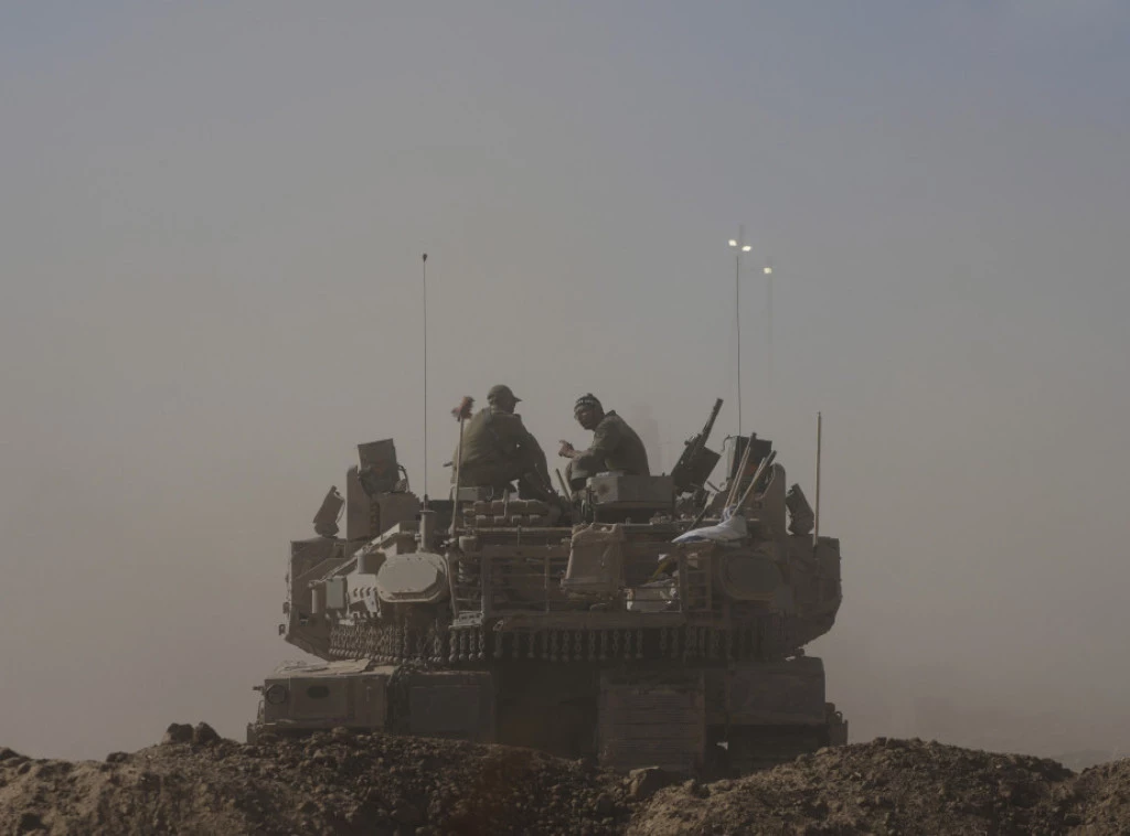 Izrael, Palestina, IDF, tenk, vojnici