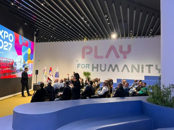 Sastanak sa Slovenačkim poslovnim klubom u Ekspo 2027 Plejgraundu