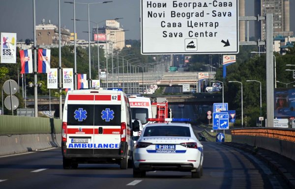 Policija i hitna u Beogradu
