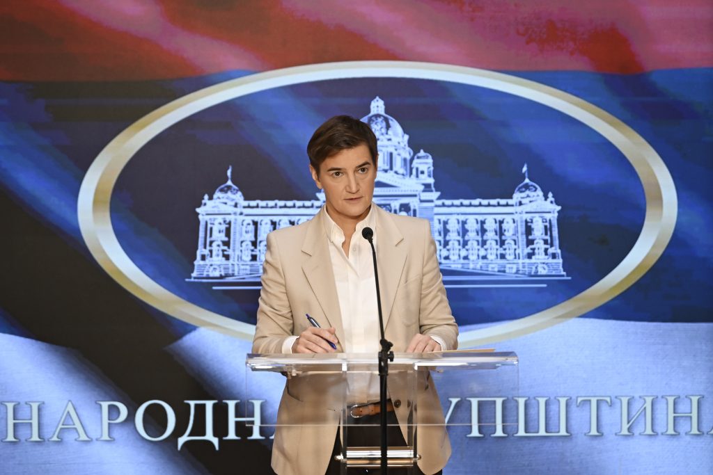 Ana Brnabić sednica