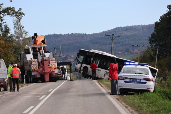 Sudar autobusa Čačak Kragujevac
