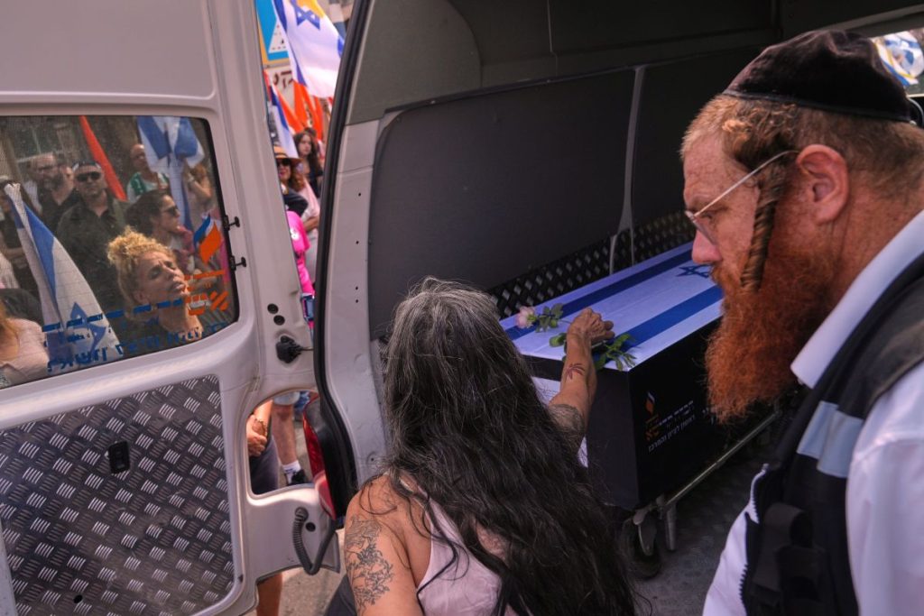 APTOPIX Israel Palestinians, Palestina, Gaza, Kovčeg, Sahrana, Jevreji, Izrael