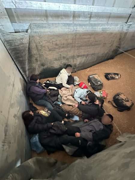 Migranti u tovaru pšenice