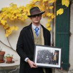 France Louvre Fedora Man