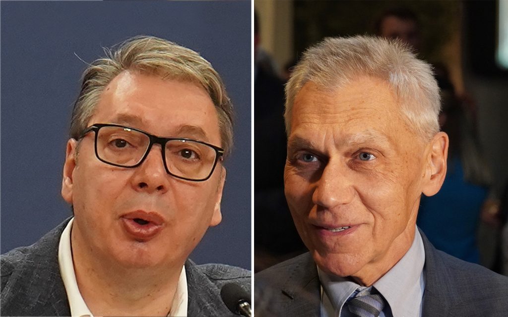 Vučić, Harčenko za sajt