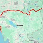 Kambodža i Tajland, novi rat – screenshot-google maps