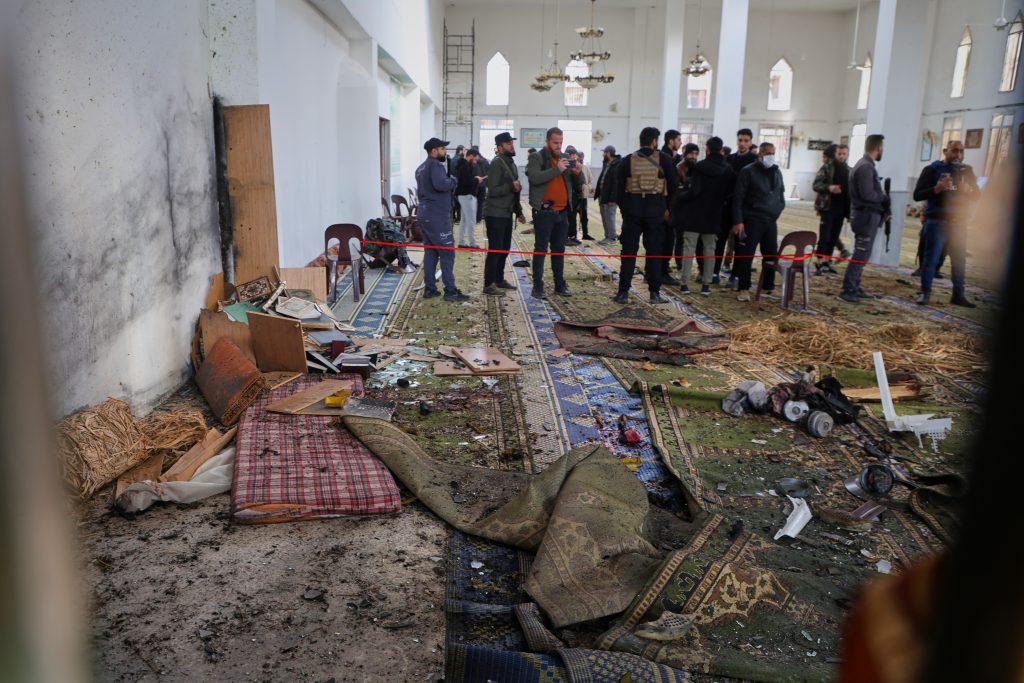 Syria Mosque Bombing
