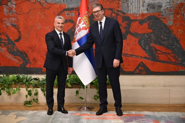 Vučić sa novim ambasadorom Libana