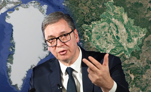 Vučić, Kosovo, Grenland – AMIR HAMZAGIĆ (STF)-TANJUG, printscreen-earth.google.com