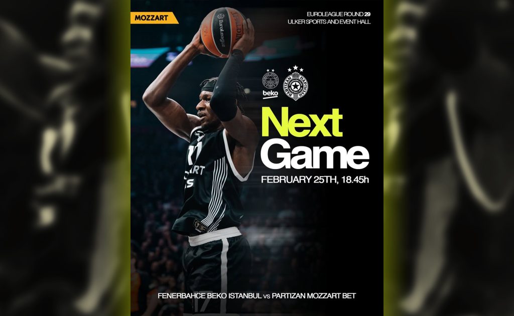 Partizan, Fenerbahče, najava – printscreen-instagram.com-partizanbc – 1950×1200
