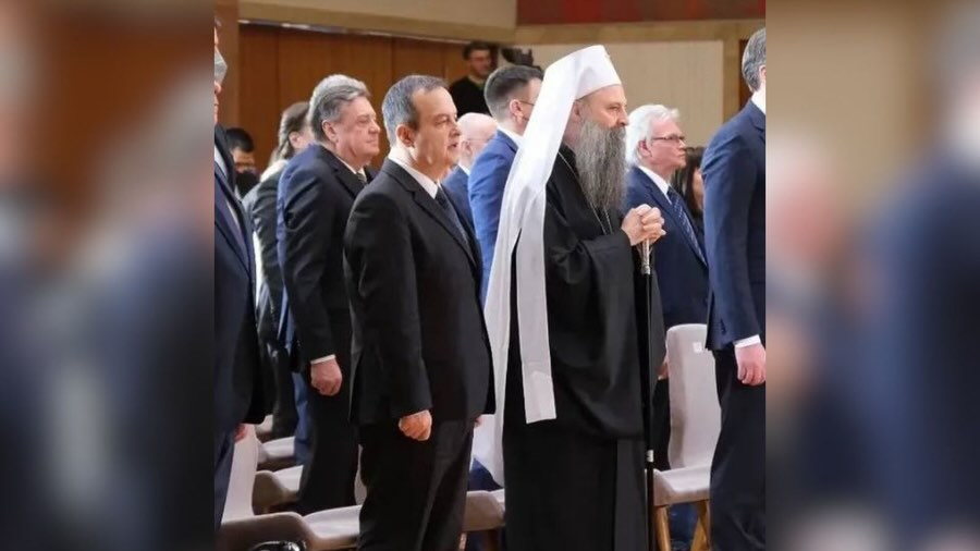 Ivica Dačić, patrijarh Porfirije