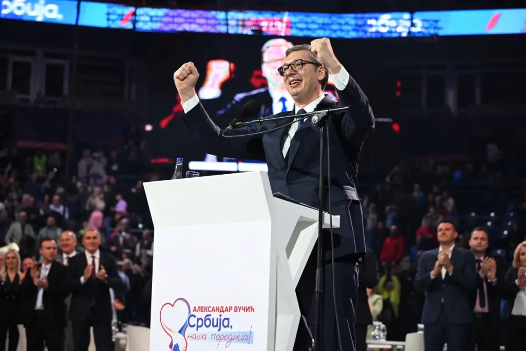 image004 Aleksandar Vučić, skup SNS, BG Arena