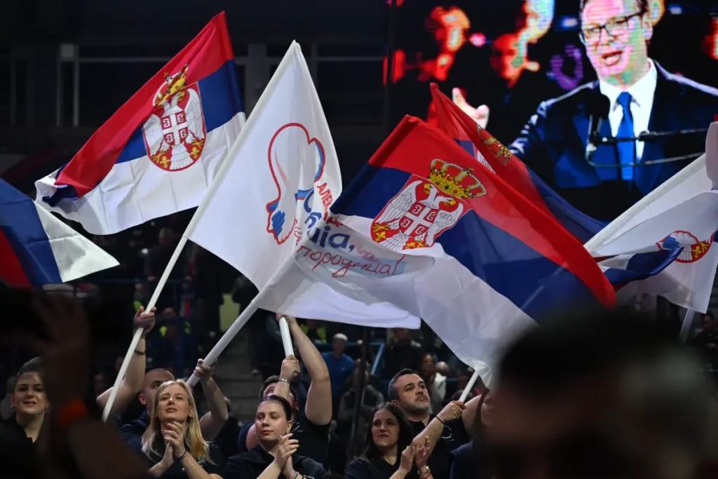 image009 Aleksandar Vučić, skup SNS, BG Arena