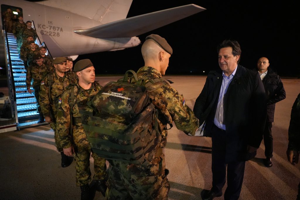 Bratislav Gašić, mirovna misija iz Libije – Ministarstvo odbrane Republike Srbije