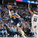 Trail Blazers Nuggets Basketball