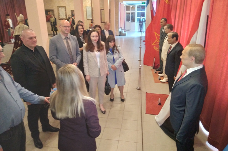 Dalibor Marković Palma, ruska delegacija iz Sankt Peterburga, muzej voštanih figura – TV Palma Plus