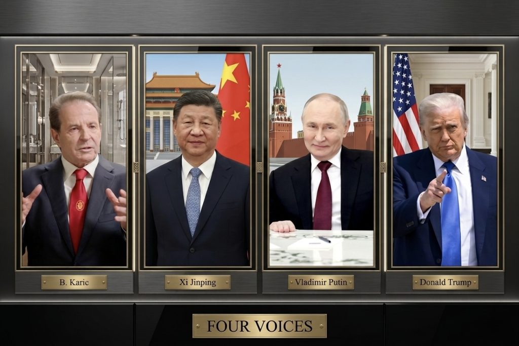 Karić, Si, Putin, Tramp – Nemanja Grbović