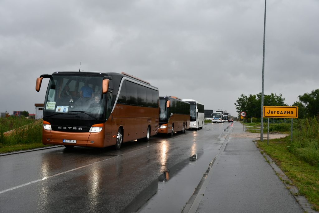 Poljoprivrednici, NS Sajam poljoprivrede, autobusi – TV Palma Plus (1)