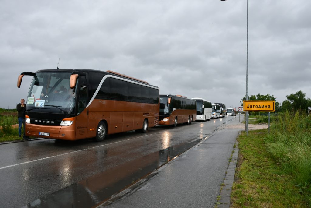 Poljoprivrednici, NS Sajam poljoprivrede, autobusi – TV Palma Plus (4)