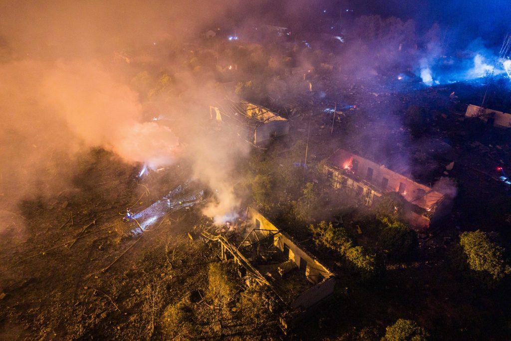 China Fireworks Explosion