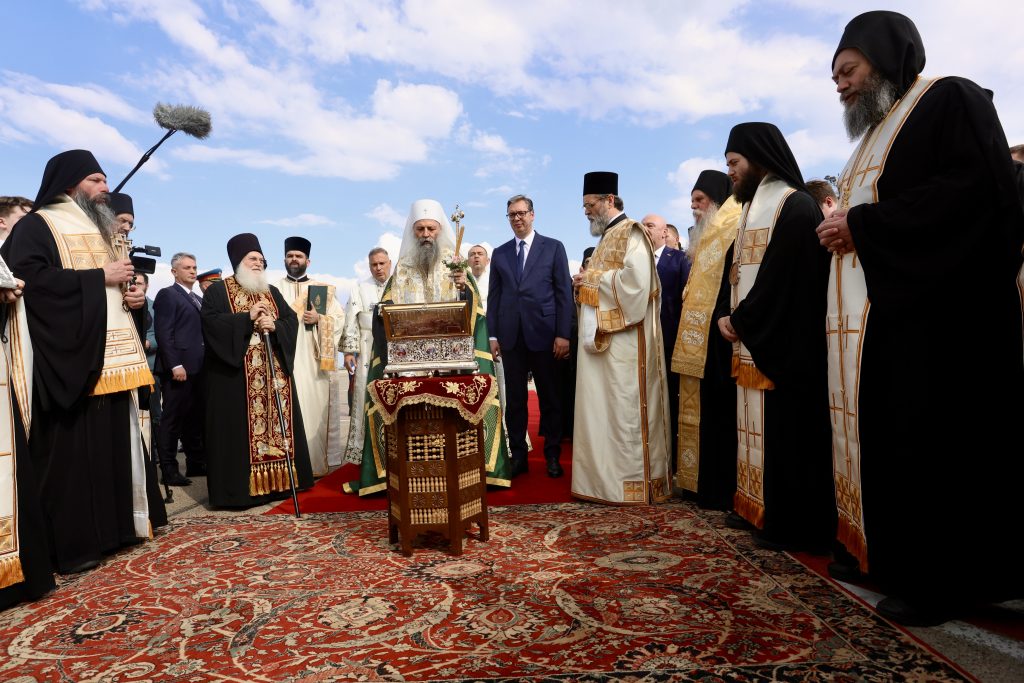 ARHIMANDRIT JEFREM, PATRIJARH PORFIRIJE, ALEKSANDAR VUÈIÆ