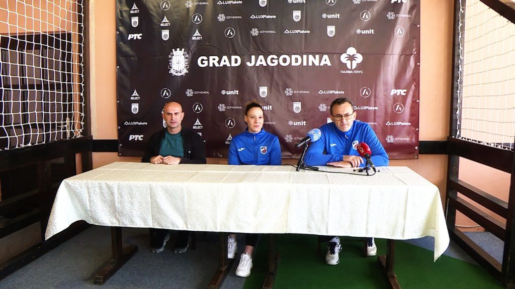 ŽORK Jagodina – ŽRK Bekament, konferencija za štampu