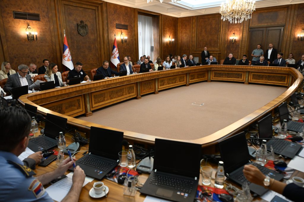 SEDNICA TABA ZA VANREDNE SITUACIJE