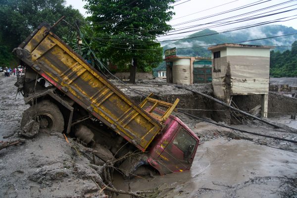 APTOPIX Nepal Flash floods