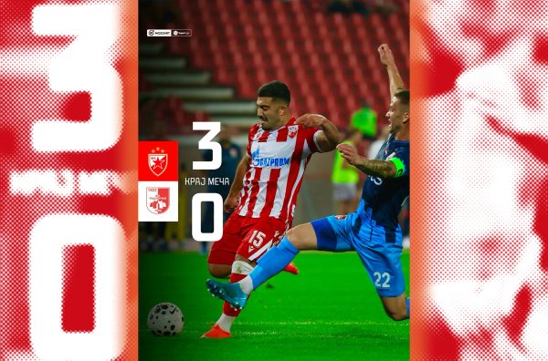 FK Crvena zvezda – Radnički-Niš, Zvezda pobedila, portal – printscreen-instagram.com-crvenazvezdafk