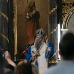 Patrijarh Porfirije, Liturgija na Malu Gospojinu u Sabornoj Crkvi u Beogradu – printscreen-spc.rs (23)